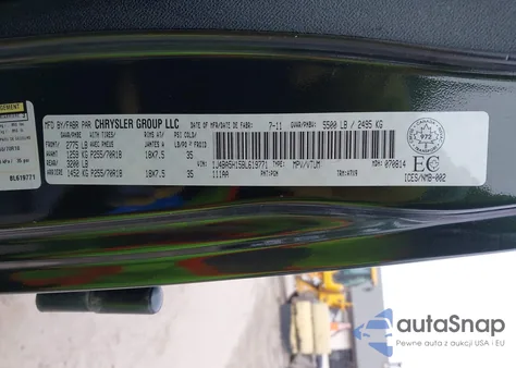 2011 Jeep Wrangler Unlimited Sahara from USA, damaged, VIN 1J4BA5H15BL619771